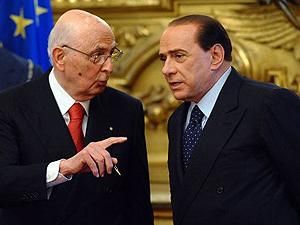 Президент Італії впевнений у відставці Берлусконі