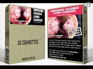 Сенат Австралії схвалив скасування брендових сигаретних пачок