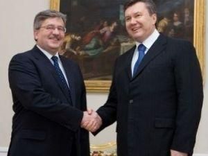 Янукович і Коморовський поговорили "віч-на-віч"