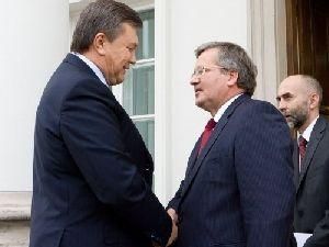 Янукович в Польше говорил о независимом украинском суде