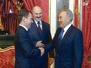 У Москві розпочинається саміт Росії, Білорусі та Казахстану 