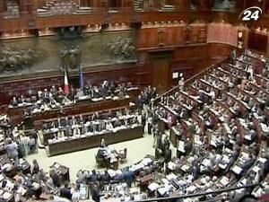 За новий італійський уряд голосуватиме нижня палата парламенту За новий італійський уряд голосуватиме нижня палата парламенту