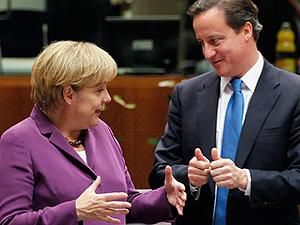 Кемерон і Меркель домовились про заходи для стабільності у єврозоні