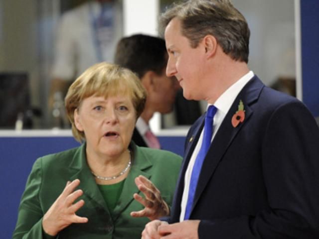 Кемерон і Меркель хочуть спільно боротися з кризою