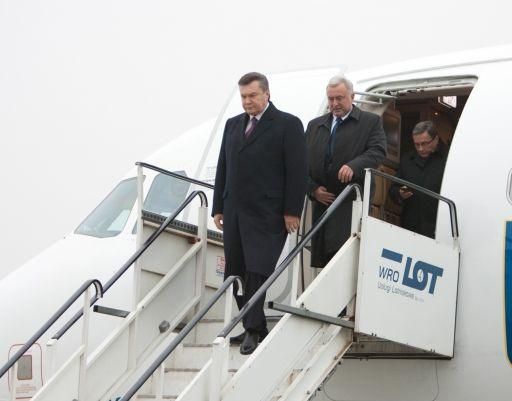 Тиждень туманного Президента: Як Янукович до Вроцлава літав