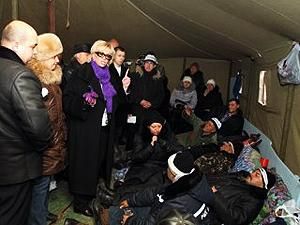 У Донецьку "чорнобильці" голодують по черзі У Донецьку "чорнобильці" голодують по черзі