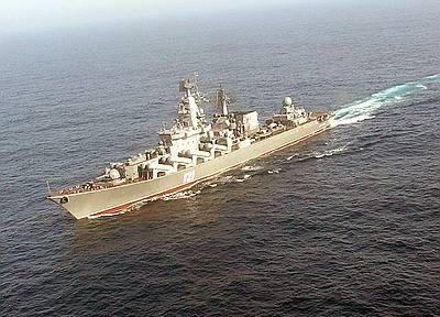 Росія направила у Сирію свої бойові кораблі