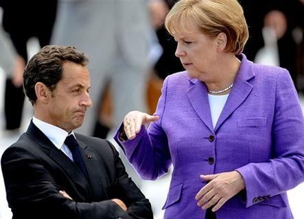 Саркози и Меркель признали, что крах Италии разрушит евро