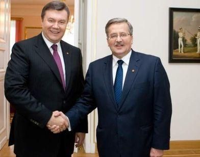 Янукович девятый раз за год встретится с Коморовским