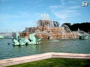 Букінгемський фонтан - символ озера Мічиган