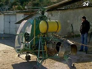 Двоє братів з Феодосії власноруч змайстрували вертоліт Двоє братів з Феодосії власноруч змайстрували вертоліт