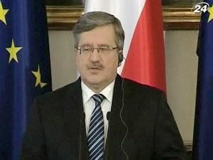 Президент Польщі поговорить з Януковичем про справу Тимошенко Президент Польщі поговорить з Януковичем про справу Тимошенко