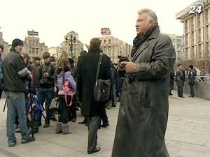 На Калашнікова склали протокол за мітинг на День Свободи