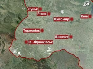 В половине областей Украины без света остались почти две сотни сел и городов
