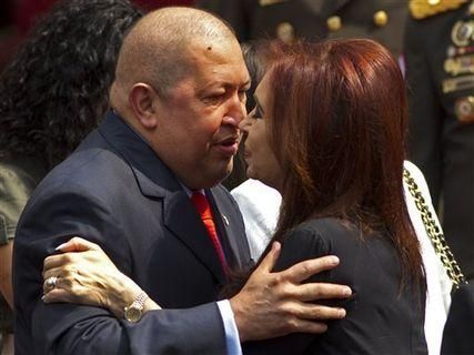 Чавес подарував президенту Аргентини власноруч намальовану картину