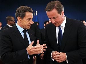 Кемерон і Саркозі обговорили порятунок євро Кемерон і Саркозі обговорили порятунок євро