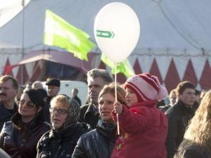 За митинг "Фронта змін" людям платили по 40 гривен