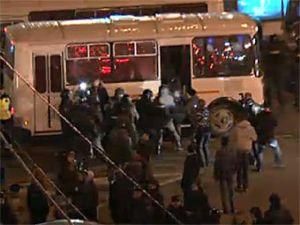 В Москве на Триумфальной задержали более 50 человек В Москве на Триумфальной задержали более 50 человек