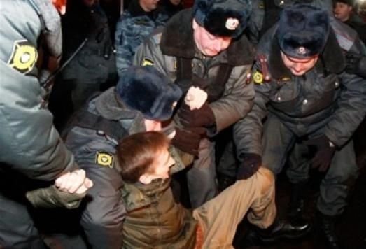 В Москві та Санкт-Петербурзі затримали мітингувальників