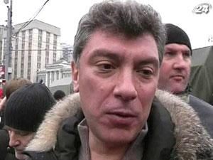 Немцов: Наше требование - отменить результаты выборов