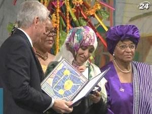 В Норвегии наградили лауреатов Нобелевской премии мира В Норвегии наградили лауреатов Нобелевской премии мира