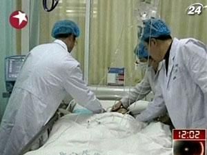 В Китае в серьезную аварию попал школьный автобус В Китае в серьезную аварию попал школьный автобус