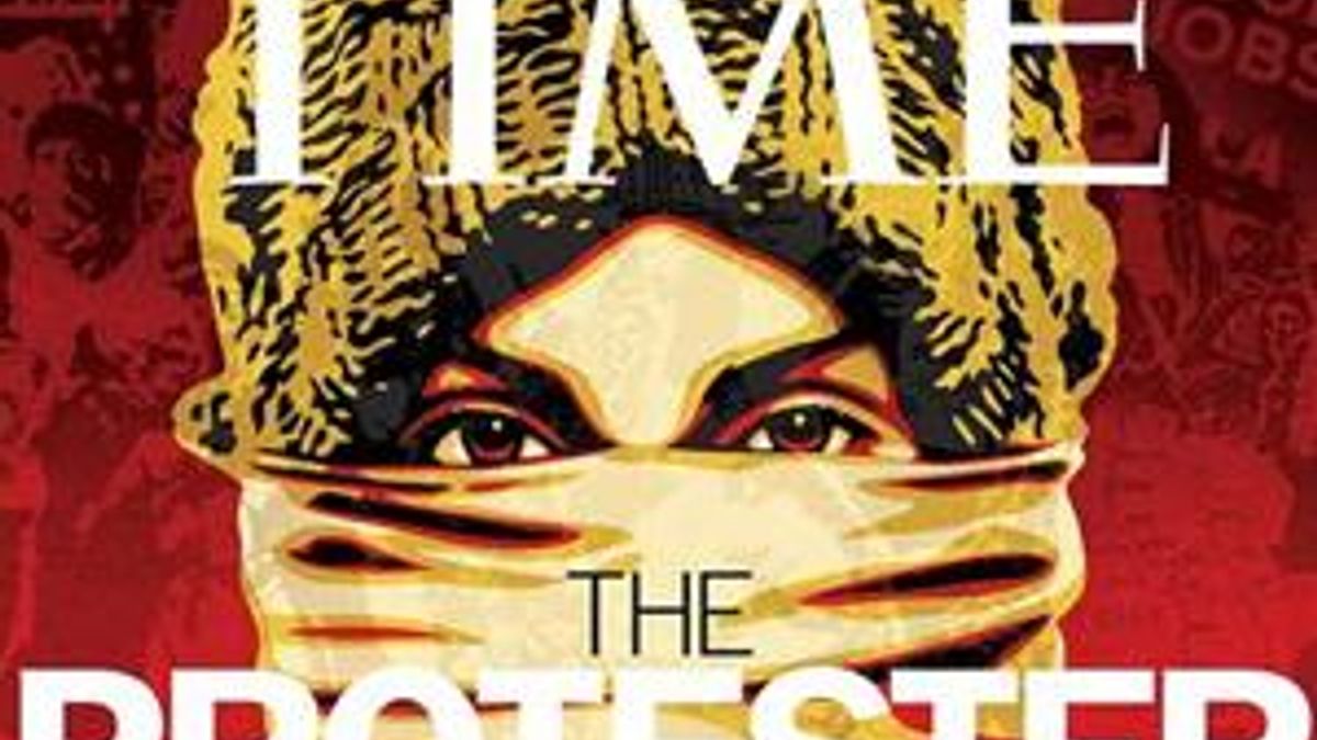 За версією американського журналу Time, людиною 2011 року став абстрактний "Протестувальник" За версією американського журналу Time, людиною 2011 року став абстрактний "Протестувальник"