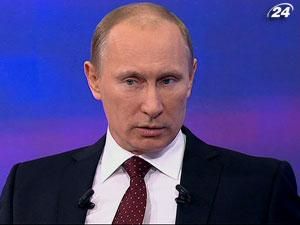 У Росії відбулася пряма лінія з Володимиром Путіним У Росії відбулася пряма лінія з Володимиром Путіним