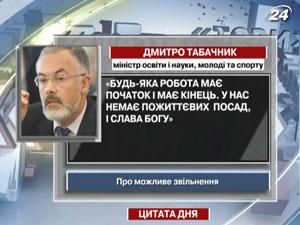 міністр освіти і науки, молоді та спорту України