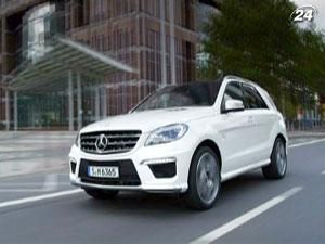 Новый Mercedes-Benz ML 63 AMG преодолевает "сотню" за 4,7 секунды