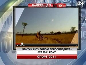 Збитий антилопою велосипедист - хіт 2011 року 