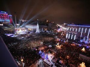 У Новорічну ніч на Майдані будуть танці і вогняне шоу
