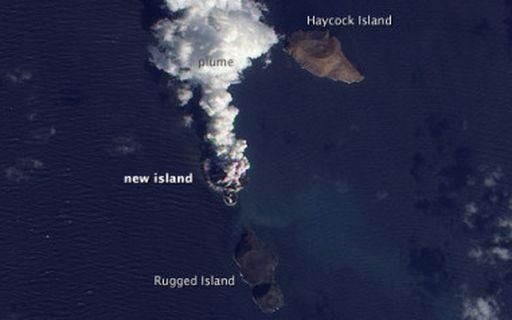 Біля Ємену утворився новий острів Біля Ємену утворився новий острів