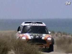 Пилоты Mini захватили весь подиум первого этапа Dakar-2012