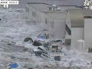 Землетрясение магнитудой 8,9 балла вызвало цунами в Японии