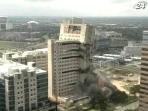 В Хьюстоне взорвали 20-этажный дом