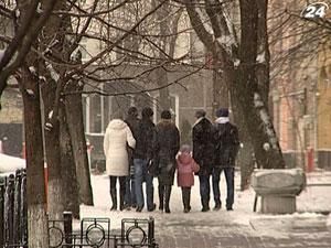 Гідрометцентр: Сніг та морози в Україні триматимуться до Водохреща