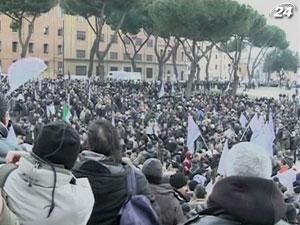 Італійські таксисти вийшли на демонстрацію в Римі