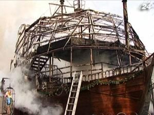 В Одесі згорів один із місцевих ресторанів В Одесі згорів один із місцевих ресторанів