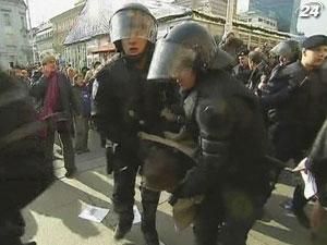 Митинг против вступления Хорватии в ЕС закончился столкновениями с полицией