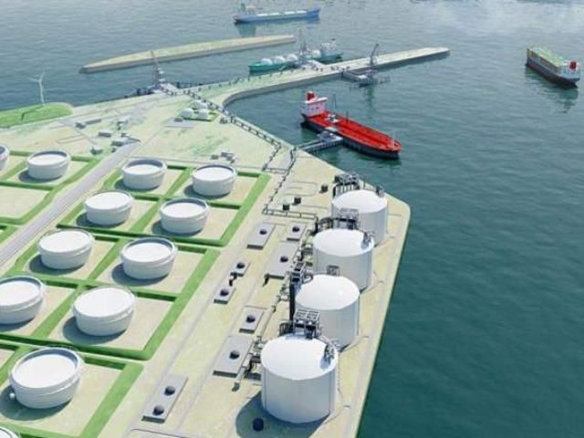 Янукович пообещал построить терминал для "альтернативного" газа Янукович пообещал построить терминал для "альтернативного" газа