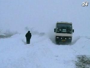 Непогода остановила обучение в сельских школах Запорожской области