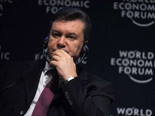 Янукович сегодня летит в Давос поговорить об энергетике