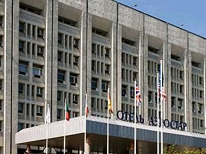 В Москві горить готель, проводиться евакуація В Москві горить готель, проводиться евакуація