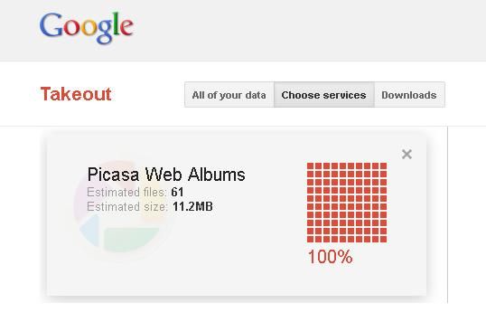 Google разрешил экспортировать все свои данные Google разрешил экспортировать все свои данные