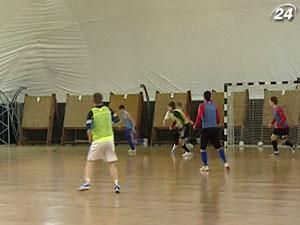 Сборная Украины по футзалу готовится к чемпионату Европы