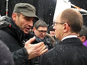 Яценюк пропонує опозиції підтримати Кличка на виборах мера столиці