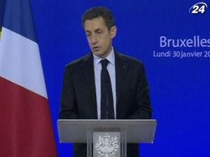 Саркози: У нас есть 25 членов ЕС, которые подпишут пакт финансовой стабильности