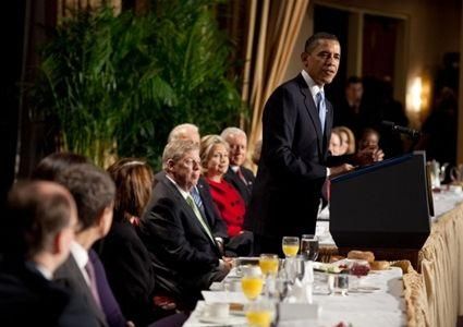 На завтрак к Обаме поехало полтора десятка украинских депутатов На завтрак к Обаме поехало полтора десятка украинских депутатов