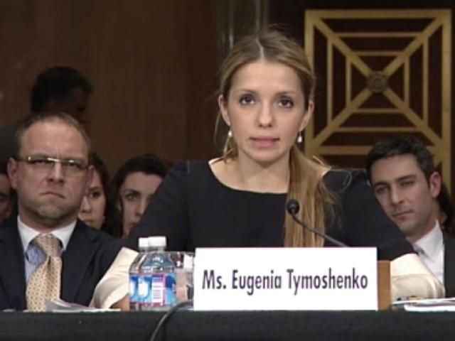 Евгения Тимошенко рассказала Сенату США о репрессиях